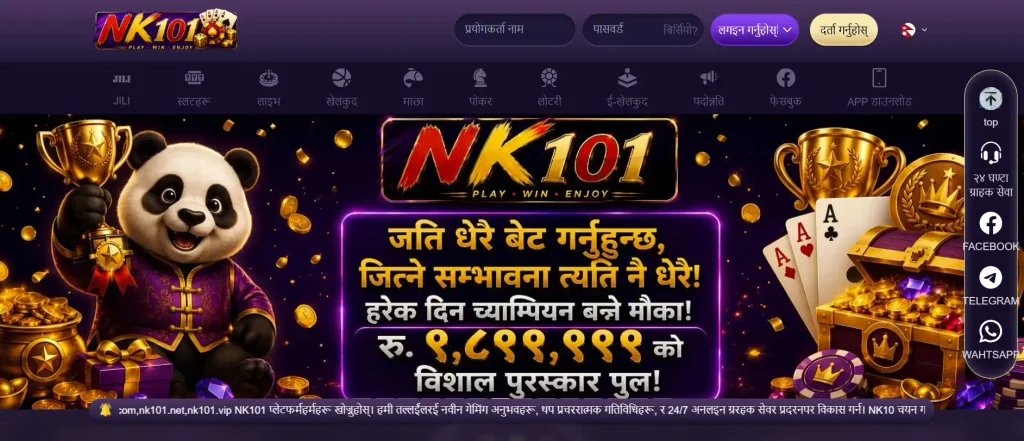 NK101 एक नजरमा